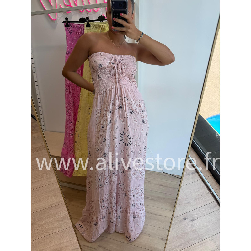 ROBE BUSTIER BANDANA