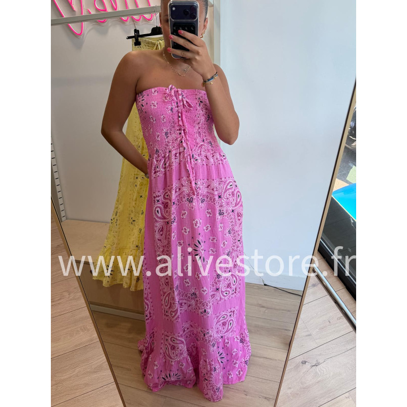 ROBE BUSTIER BANDANA