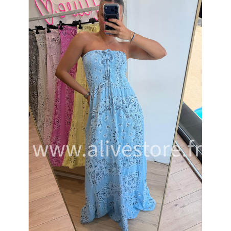 ROBE BUSTIER BANDANA