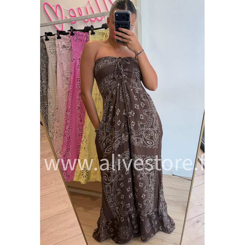 ROBE BUSTIER BANDANA