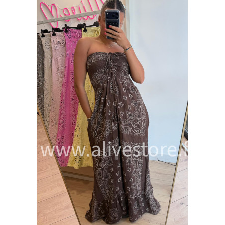 ROBE BUSTIER BANDANA