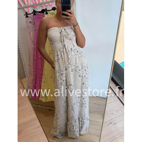 ROBE BUSTIER BANDANA