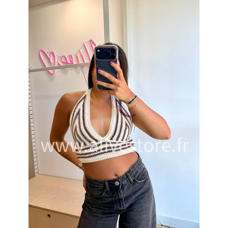 TOP LUNA CROCHET DOS NU