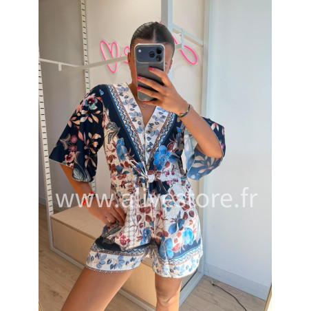 COMBISHORT LÉANA FLEURIE