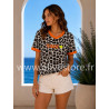 T-SHIRT ICONIC LEOPARD