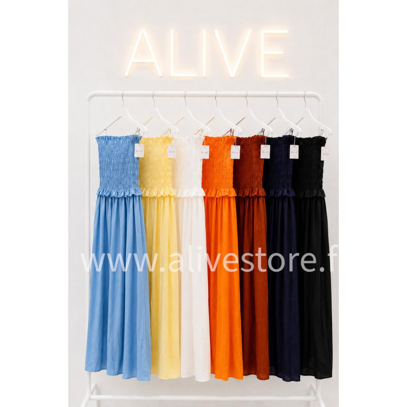 ROBE CAMÉLIA  BUSTIER